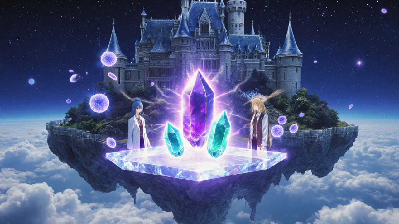 Laboratoire fantastique montrant l’azelastine éclatant parmi d’autres antihistaminiques.