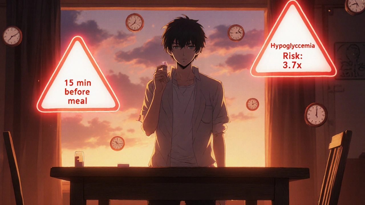 Les méglitinides : un risque d'hypoglycémie accru avec les repas irréguliers