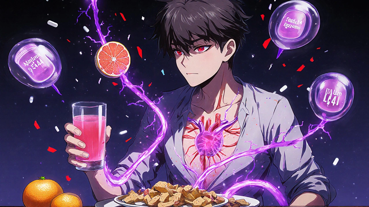 Seuil de consommation de pamplemousse avec les statines : combien est dangereux ?