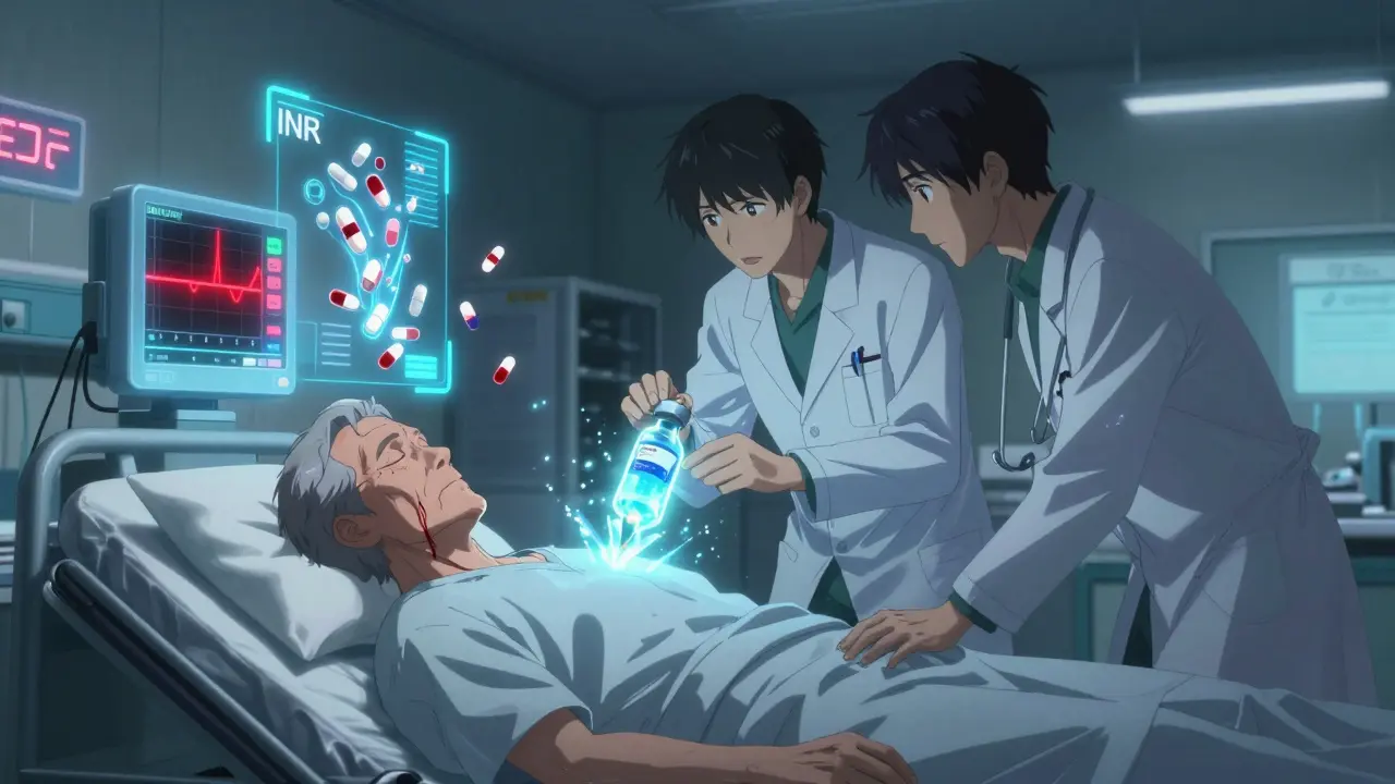 Anticoagulants : Warfarine vs DOAC et agents de réversion