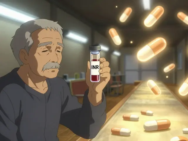 Anticoagulants oraux directs vs Warfarin : comparaison des effets secondaires