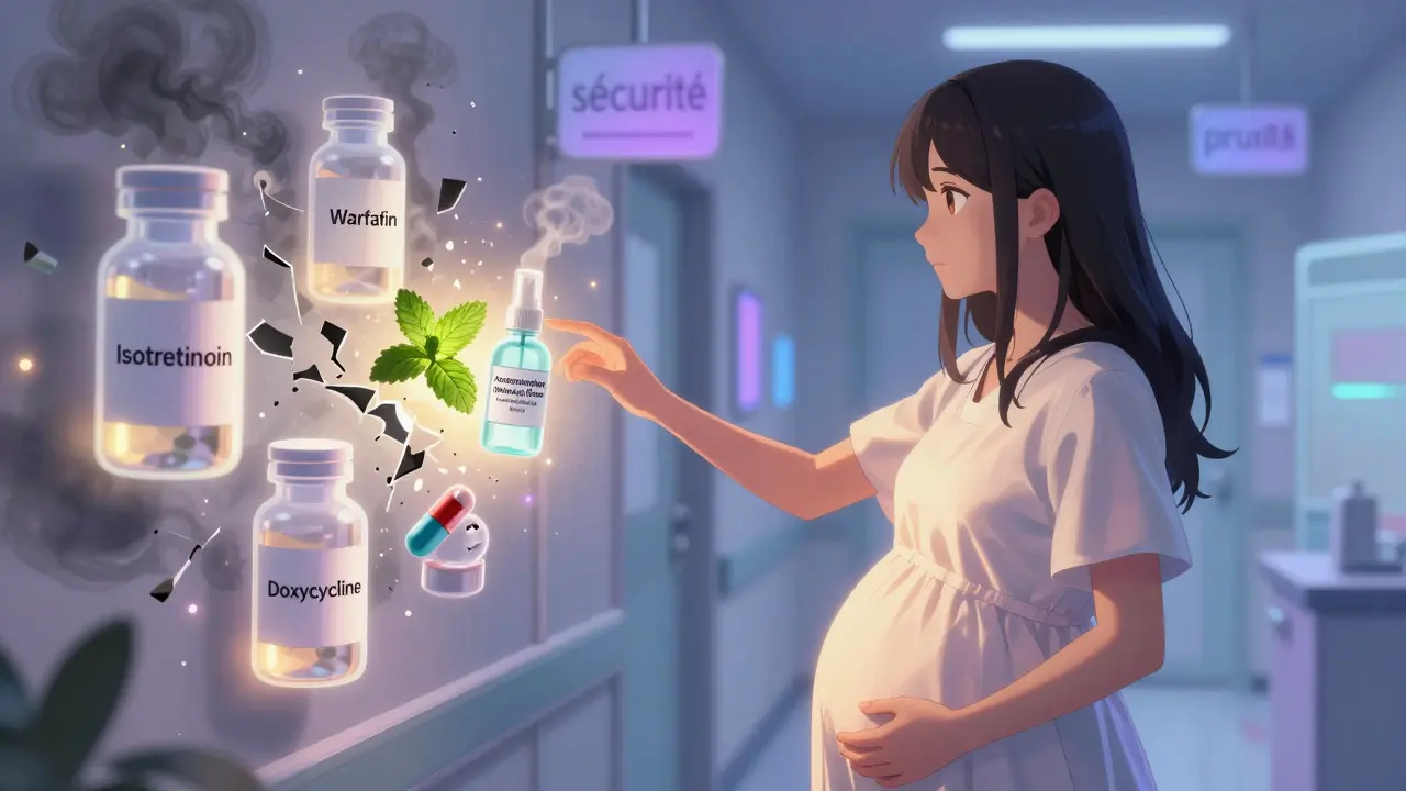 Médicaments à éviter pendant la grossesse : avertissements de sécurité et alternatives