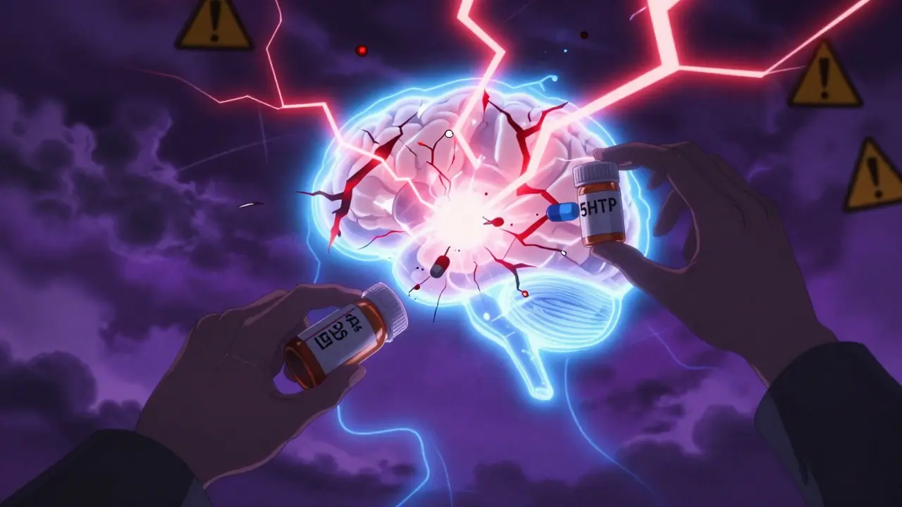 5-HTP et ISRS : Risque de syndrome sérotoninergique en combinaison