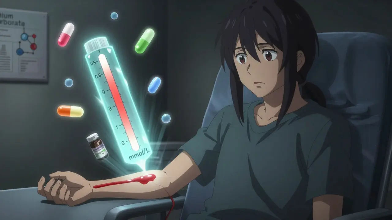 Lithium carbonate generics: serum level considerations